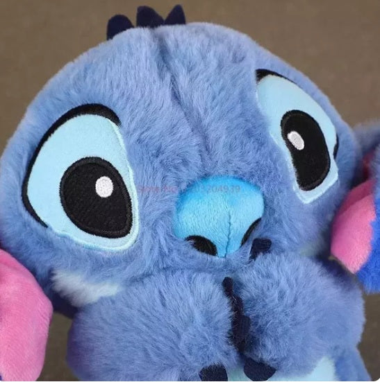 Pelúcia Stitch com Movimentos de Respiração e Sons Calmantes - Conforto e Magia
