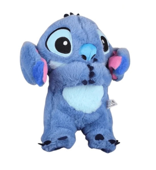 Pelúcia Stitch com Movimentos de Respiração e Sons Calmantes - Conforto e Magia