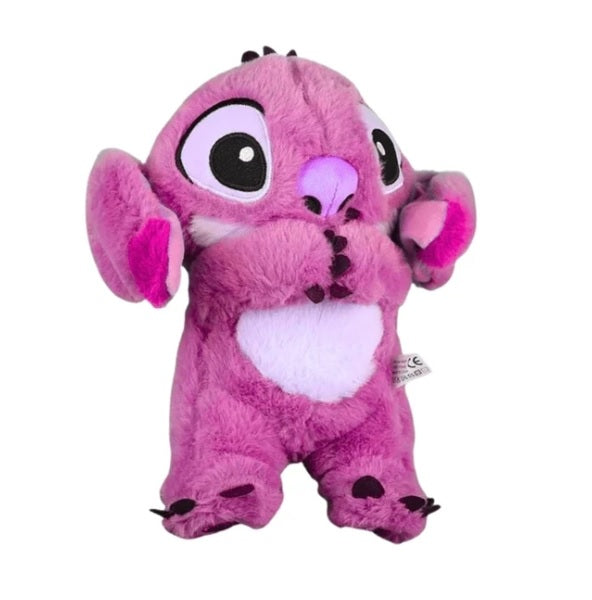 Pelúcia Stitch com Movimentos de Respiração e Sons Calmantes - Conforto e Magia